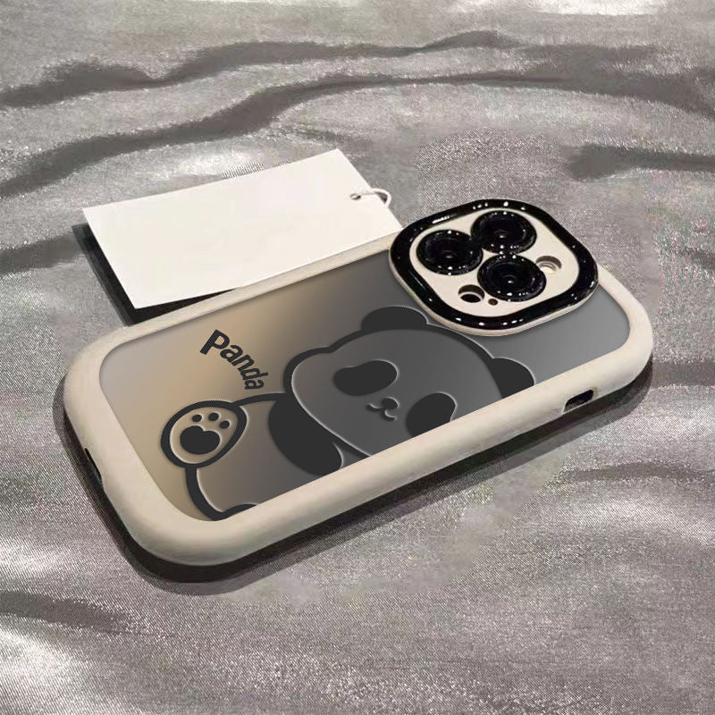 Fashion Gradient Panda I Phone Case